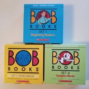 BOB Books Sets 1, 3 and 4